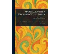 Marriage With a Deceased Wife's Sister