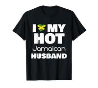 Married To Hot Jamaica Man I Love My Hot Jamaican Husband Maglietta