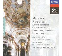 Marriner/Academy Of St. Martin-In-The-Fields - Requiem/Coronation Mass/Exsultate Jubilate (2 CD)
