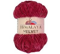 Marriner Himalaya Velvet Yarn Super Chunky 100g (Berry)
