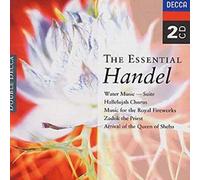 Marriner, Szell, Britten,( Direttore), B. Greevy( Contralto), Joan Sutherland( Soprano - The Essential Handel (Water Music,Music For The Royal Fireworks)
