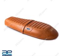 Marroncino Pelle Touring Sedile Per Reale Enfield Interceptor Continental Gt 650