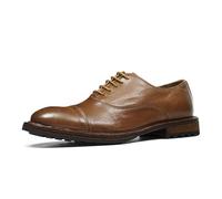 Marrone,41.5 EU,Scarpe da Sera Formali Oxford da Uomo Scarpe Stringate da Lavoro