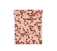Marrone Beige Rosa Corallo Arancione, Spremere il portafoglio superiore da donna Borsa portaoggetti Piccola portamonete Portamonete