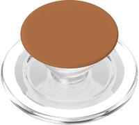 Marrone castagna tenue Minimal Caldo Neutro Tinta unita PopSockets PopGrip per MagSafe