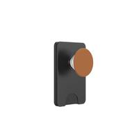 Marrone castagna tenue Minimal Caldo Neutro Tinta unita PopSockets PopWallet per MagSafe