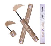 Marrone Ciglia Bond and Seal 12ML Light Colla per Cluster Ciglia Singole Lunga Durata 2 in 1 Lash Bond and Seal per DIY Lash Cluster(6ml+6ml, Bond&Seal)