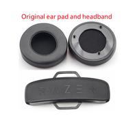 (MARRONE) Cuscinetti auricolari di ricambio per cuffie da gioco Razer ManO'War 7.1