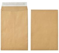 Marrone Gusset Buste Manilla - C4 Con 25mm Gusset - 115gsm - Scatola 125 A4