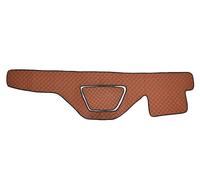 Marrone Pannello Cruscotto Tappetini Cover per DAF XF 106 Trucks Ecopelle