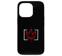 Marrone Rosso Borgogna Colore Quartiere Royalty Borgogna Custodia per iPhone 13 Pro