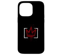 Marrone Rosso Borgogna Colore Quartiere Royalty Borgogna Custodia per iPhone 14 Pro Max