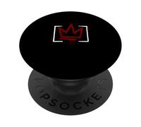 Marrone Rosso Borgogna Colore Quartiere Royalty Borgogna PopSockets PopGrip Adesivo