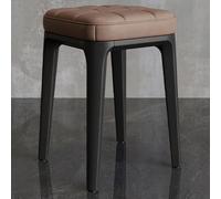 MarroneImbottito45,7 cm PiantaAltezzaSgabelliImpilabileSenza BraccioliIdealforCucinaIsolaCaffetteriaEleganteDecorazione CasaDesign Moderno