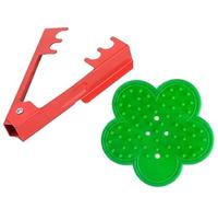 MARRTEUM Kit spelafili per foglie di rosa, per rimuovere le spine di rose per giardinaggio e composizioni floreali (2 tipi di strumenti per spelare spine di rose)