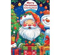 Marry Christmas Coloring Book: Magical Christmas Coloring Book , Inside you will find 24 beautiful coloring pages