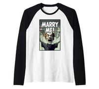 Marry Me Weirdo Maglia con Maniche Raglan