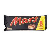 Mars 8 Bars Pack 8x33.8g, 270.4g, Un eccellente pick up se pratichi un po 'di sport e hai bisogno di energia extra