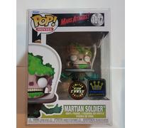Mars Attacks Soldato Marziano Pop Figura In Vinile #1877 Funko Glow CHASE LE