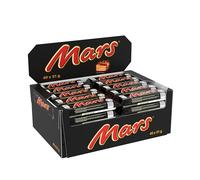 MARS - Barre cioccolato al latte, torrone e caramello - grande formato - 40 barrette di cioccolato singole da 51 g