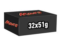 Mars Barretta con Caramello Ricoperta al Cioccolato, 32 Barrette X51G (1632G)