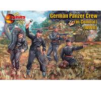 Mars Figures MS72122 - 1:72 German Panzer Equipaggio (IN Combat) WWII - Nuovo
