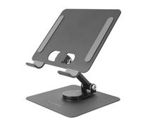Mars Gaming MA-RST Supporto pieghevole antiscivolo 2 in 1 nero per tablet e convertibili fino a 13"