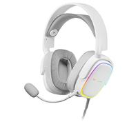 CASQUE MICRO GAMER MARS GAMING MHAX RGB (BLANC)