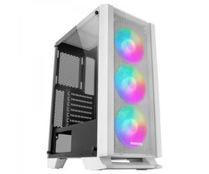 Mars Gaming MC-C Semi-torre da gioco - Illuminazione FRGB - Finestra in vetro temperato - Supporto raffreddamento a liquido - C NEW