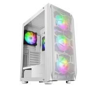 Mars Gaming MC-KX ARGB Vetro temperato USB 3.0 Bianco