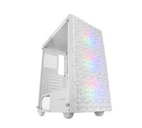 Mars Gaming MC-MAG Mid-Tower ATX in vetro temperato 3 ventole FRGB USB 3.0 Bianco