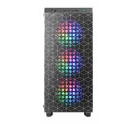 Mars Gaming MC-MAG Mid-Tower ATX in vetro temperato 3 ventole FRGB USB 3.0 Nero