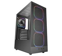 Mars Gaming Mc-nebula ATX Gaming Box 4 ventole ARGB Cablehatch da 120 mm in vetro temperato nero