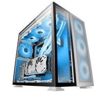 Mars Gaming MC-NOVA Tower Custom XXL E-ATX Alluminio aerospaziale Vetro temperato USB-C Bianco