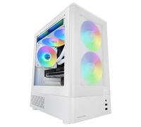 Mars Gaming Mc-onyx Gaming Case Microatx Metal Mesh 3x Ventole ARGB Doppia Camera Bianco