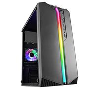 Custodia per PC Mars Gaming MC-S1 Micro-ATX ARGB USB 3.0 con finestra nera