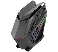 Mars Gaming MC-TITAN Gaming Box RGB XXL ATX Doppia Striscia LED Illuminazione Frontale ARGB Hub Nero