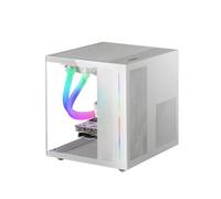 Case computer desktop ATX Mars Gaming MCVIEWW Bianco