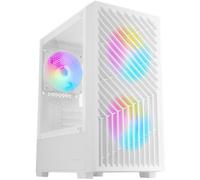 Mars Gaming MC-Vortex Micro ATX Custodia da gioco in vetro temperato 3 ventole FRGB 12 cm Bianco