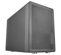 MARS GAMING MC-XPRO, Case MicroATX Ultrapcompatta, Design Pannelli Mesh, Ventola Posteriore 12cm, Tecnologia Raffreddamento Mesh 360°, Compatibilità Doppia PSU ATX e SFX, Mini-Tower PC USB-C, Nero