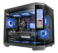 Case computer desktop ATX Mars Gaming MC3TCORELCDM Nero