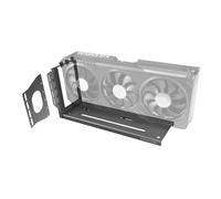 Mars Gaming MCA-GCV, Supporto Verticale Universale per Schede Grafiche, Base Magnetica Antiscivolo, Compatibile con Modelli fino a 3 Slot, Supporto GPU Installazione Versatile 2x Staffe PCI, Nero