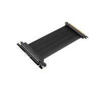 Mars Gaming MCA-PCIE40, Cavo Riser GPU PCIe 4.0 x16, Design Flessibile e Ultraresistente, Connettore a 90º, Cavo in Rame 30AWG con Schermatura EMI, Trasferimento Dati ad Alta Velocità, 300mm