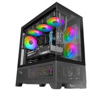 Mars Gaming MCLCDX unità centrale Midi Tower Nera - Nouvo