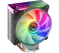 MARS GAMING MCPU-VR CPU COOLER, DUAL INFINITE MIRROR ARGB, SILENT PWM FAN, 4X HE