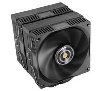 Mars Gaming MCPU-X26PRO, Dissipatore CPU Dual Tower 350W TDP, 2x Ventole 120mm, Cuscinetti FDB e Nucleo in Rame, 6 Heatpipes HCT, Cavo Riduttore di Rumore, Intel LGA e AMD, Nero