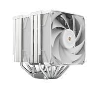 Mars Gaming MCPU-XU6 Dual Tower CPU Cooler TDP 350W 2x FDB Fans 6 Heatpipes HCT Bianco