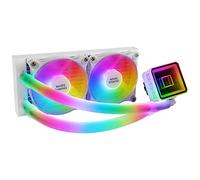 Kit di raffreddamento a liquido Mars Gaming ML-ULTRA240 240 mm bianco