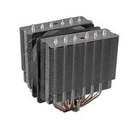 Mars Gaming MCPUBK, Dissipatore CPU, 4 Heatpipes HCT, TDP 160W, Ventola Ultrasil