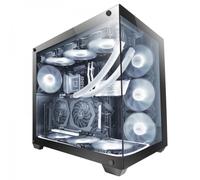 Mars Gaming MCV4 Custom Premium Gaming Tower - Vetro temperato senza cornice - Struttura modulare a doppia camera - Supporta 10 NEW
